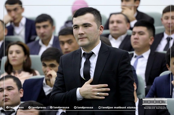 Xo‘jaobod tumani hokimi v.v.b: Ahmadjonov To‘lqinbek Akromjon o‘g‘li